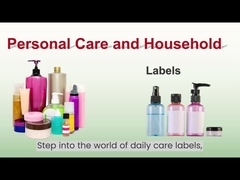 Áp dụng các vật liệu nhãn tự dán trong ngành công nghiệp hóa chất hàng ngày.