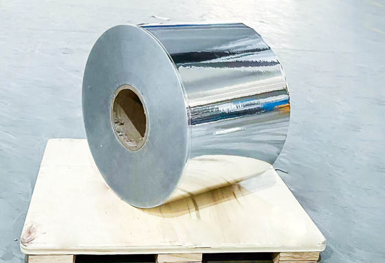 Nhựa nhãn BOPP rõ ràng Nhựa dán 50μm Độ dày mặt Nhôm dính acrylic