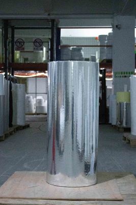 Nhựa nhãn BOPP rõ ràng Nhựa dán 50μm Độ dày mặt Nhôm dính acrylic