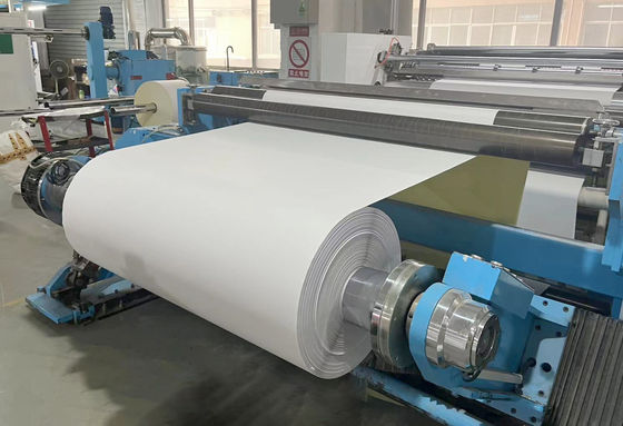 Lớp keo lốp loại chất dán nhãn PE vật liệu cuộn 80u Độ dày mặt