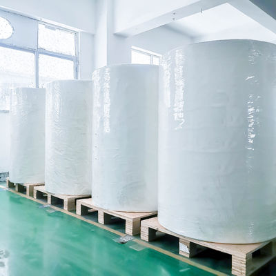 Lớp keo lốp loại chất dán nhãn PE vật liệu cuộn 80u Độ dày mặt
