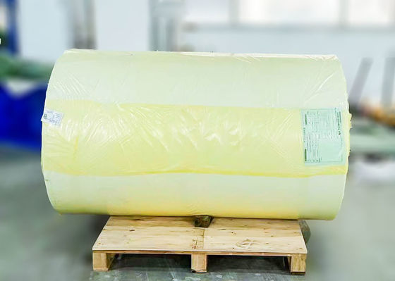 Nhãn rõ ràng BOPP Ghi giáp Giống cuộn giấy Glu di động tổng hợp