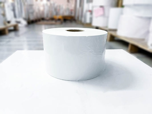 Nhôm Acrylic Glue BOPP giấy dán Jumbo Roll 30μ độ dày mặt