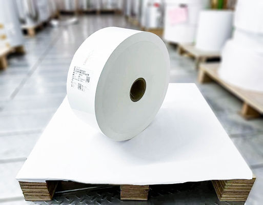 Acrylic Glue Clear BOPP Roll Label Materials SGS Approval Chất liệu dán nhãn SGS