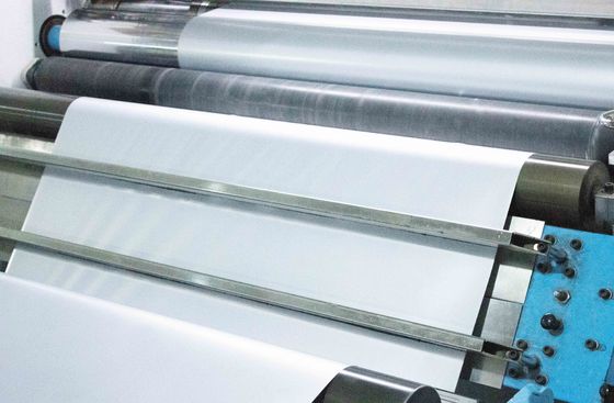 Bảng giấy dán tự dính bằng bạc MATE PET 25u Độ dày bề mặt keo nóng