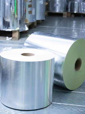 Bảng giấy dán tự dính bằng bạc MATE PET 25u Độ dày bề mặt keo nóng