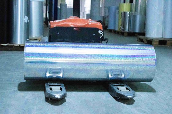 chống nước tự dính Holographic Film Label giấy 50u Độ dày bề mặt
