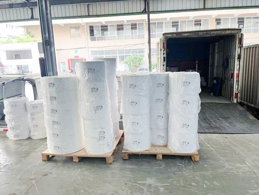 Phim in PET trong suốt Bản chất dán nhãn tự dán giấy loại keo nóng