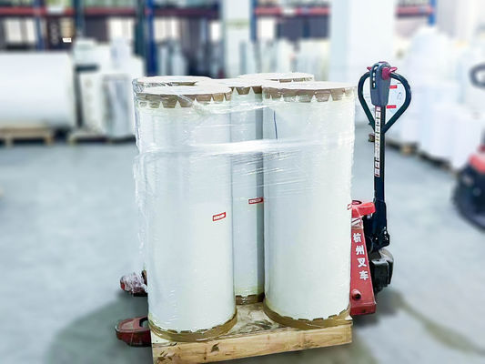 Dầu keo loại tự dán in nhãn giấy mat bạc PET