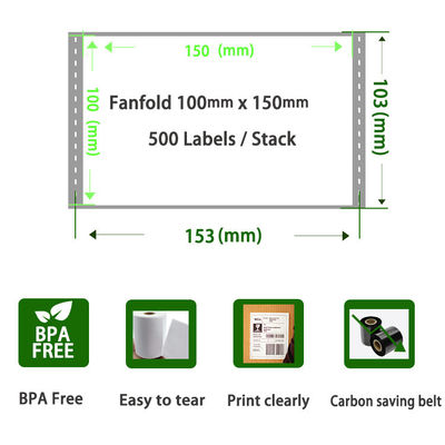 Nhanh và dễ dàng 4x6 label printer nhiệt