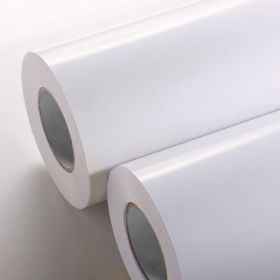 80g/m2 Giấy phủ chất lượng cao,Viscosity Permanent Acrylic Adhesive,PET Transparent Film