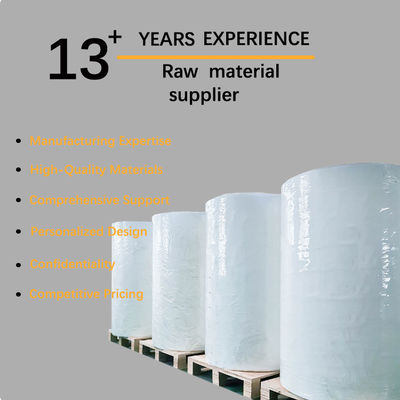 80g Nhãn giấy phủ với chất kết dính acrylic vĩnh viễn độ nhớt và giấy thủy tinh trắng