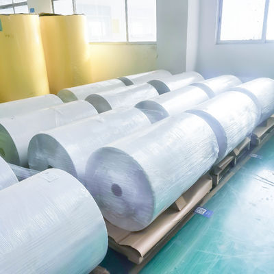80g Nhãn giấy phủ với chất kết dính acrylic vĩnh viễn độ nhớt và giấy thủy tinh trắng