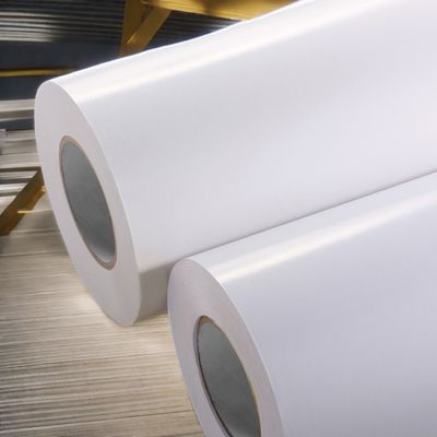 Vật liệu nhãn giấy thủy tinh trắng 80g giấy phủ với chất kết dính acrylic vĩnh viễn