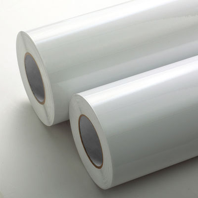 Vật liệu nhãn giấy thủy tinh trắng 80g giấy phủ với chất kết dính acrylic vĩnh viễn