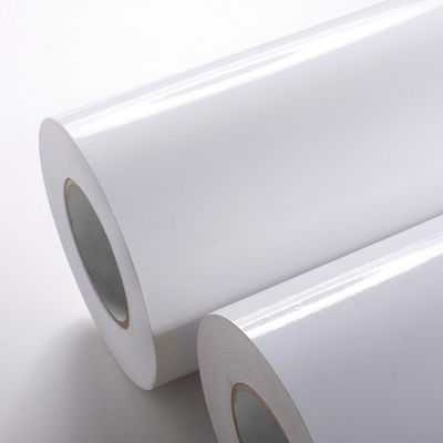 Vật liệu nhãn nhà in 80g giấy phủ với chất kết dính vĩnh viễn và độ nhớt