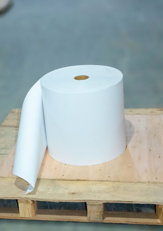 Chất liệu chống trầy xước giấy nhiệt Jumbo Roll độ nhớt cao Stong Tiểu loại