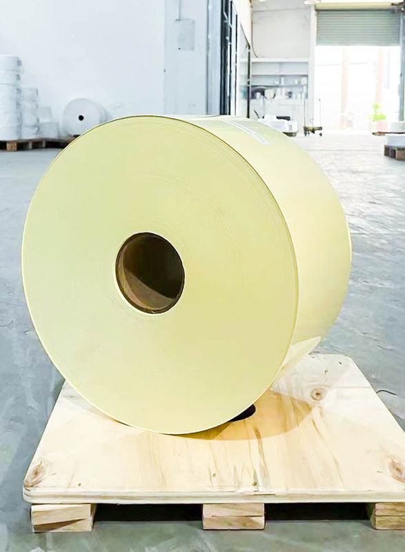 Glu di động loại tự dính tự tháo giấy cuộn giấy PET rõ ràng SGS chứng nhận