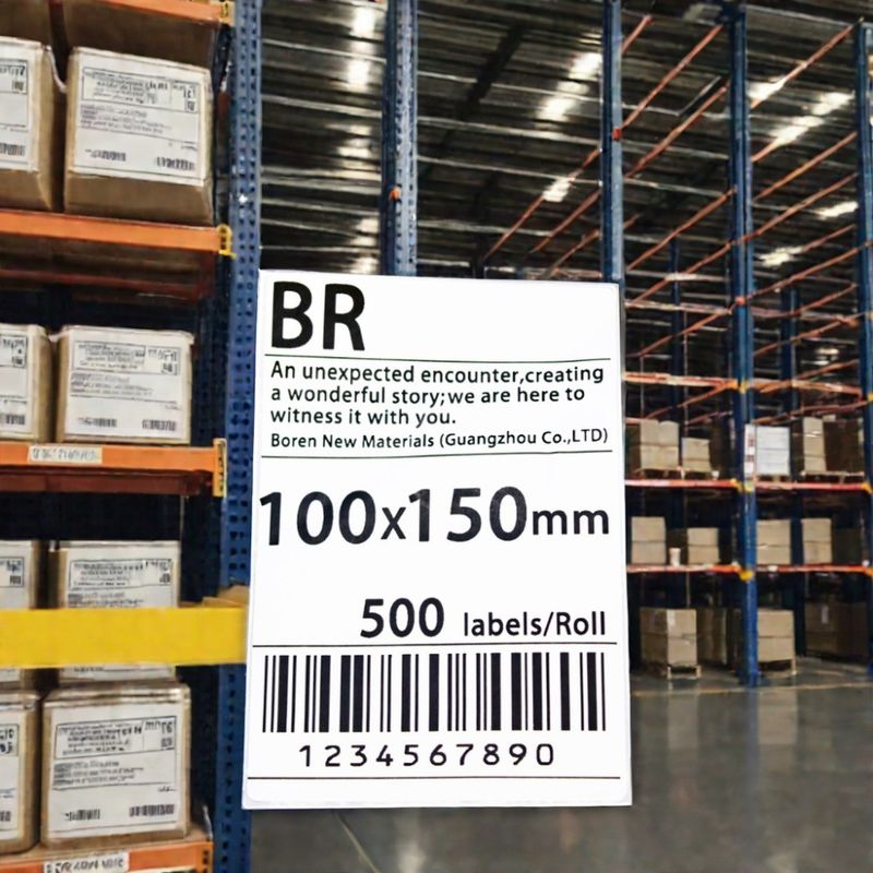 Công nghiệp Logistics Express giấy 100x150 kích thước Bảng logistics cho nhãn đóng gói
