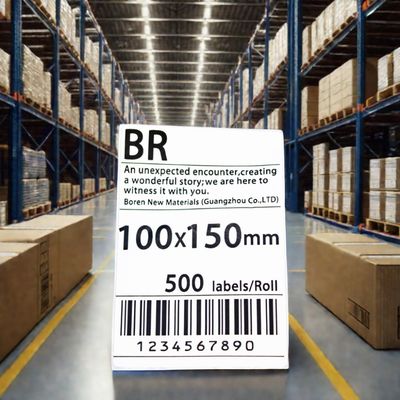 Giá tốt. 100x150 Kích thước Logistics and Express Sheet 50*37*24mm Box Gauge cho nhãn bao bì trực tuyến